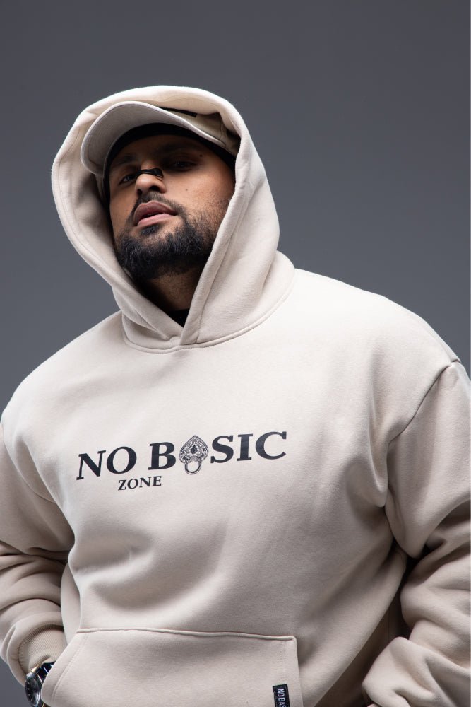AMBITION MODE // BEIGE HOODIE - No Basic Zone
