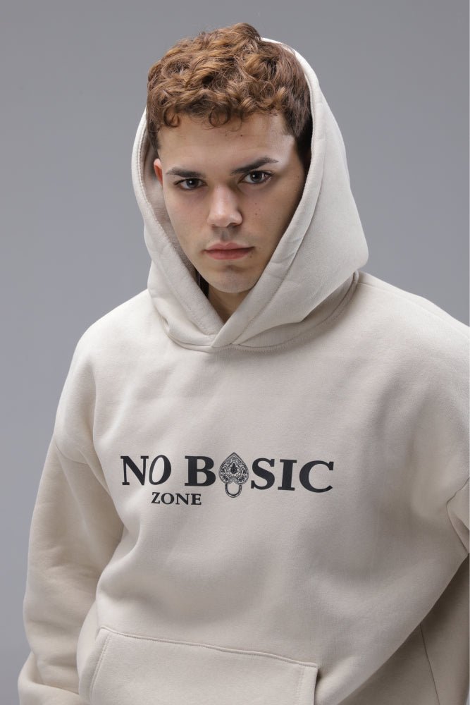 AMBITION MODE // BEIGE HOODIE - No Basic Zone