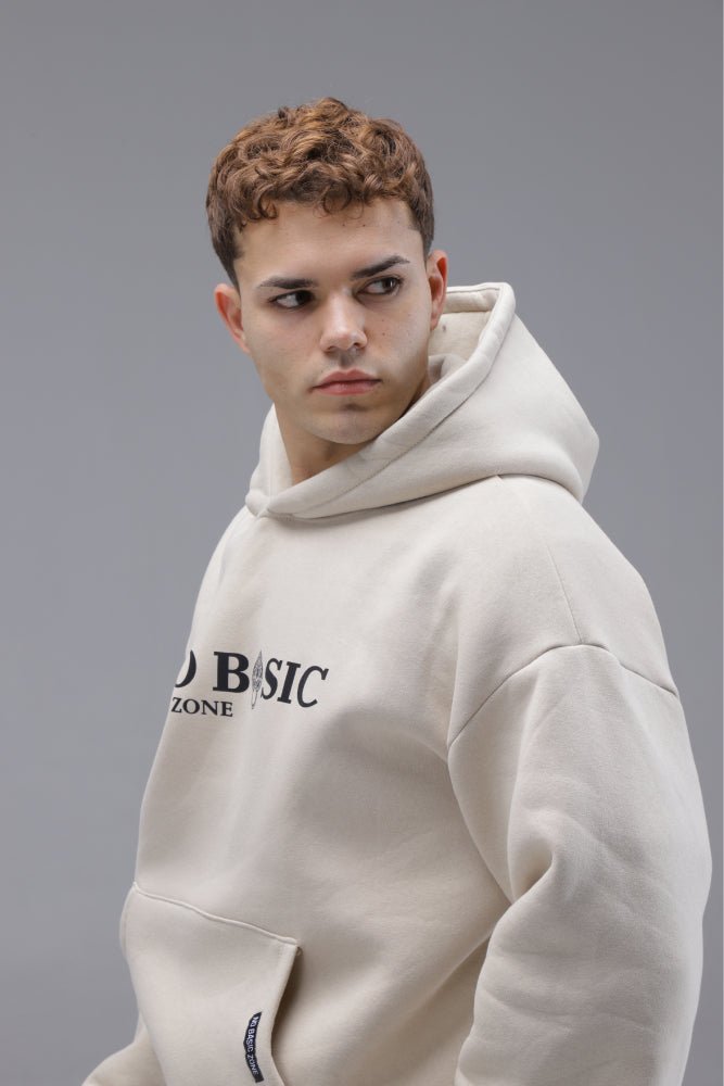 AMBITION MODE // BEIGE HOODIE - No Basic Zone