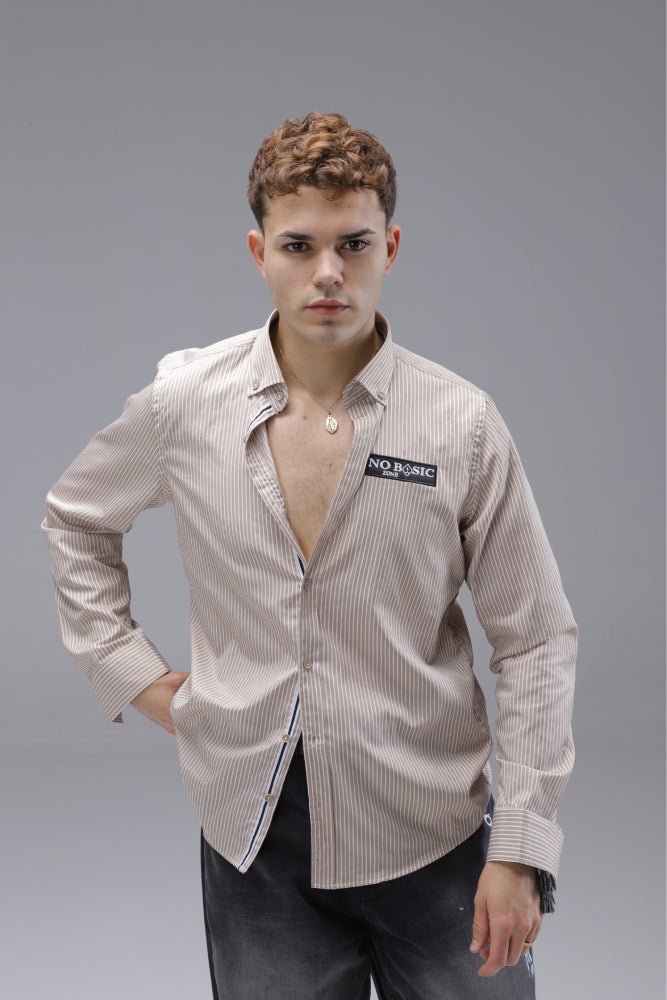 EARTHLINE STRIPES // SHIRT - No Basic Zone