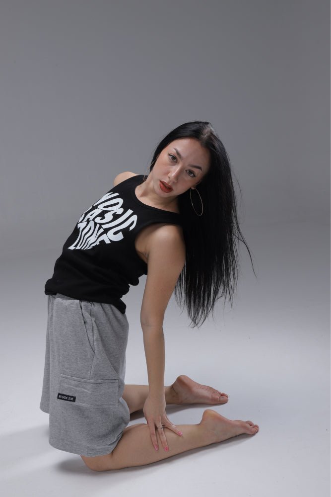 NO BASIC ZONE // GREY SHORTS - No Basic Zone