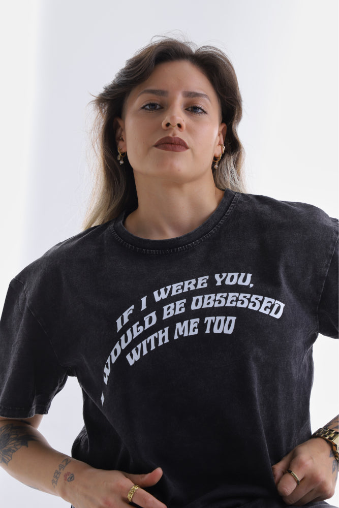 EGO TRIP // GREY T-SHIRT - No Basic Zone