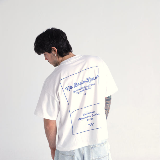 NAPKIN // WHITE T-SHIRT - No Basic Zone