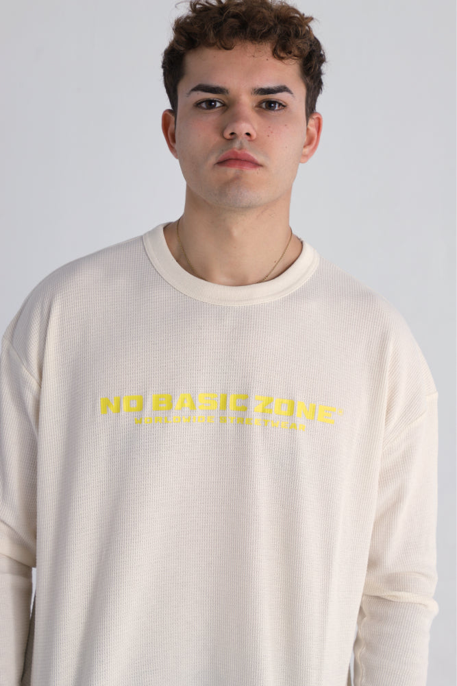 WORLDWIDE // YELLOW SUMMER KNIT - No Basic Zone