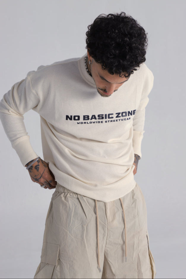 WORLDWIDE // BLACK SUMMER KNIT - No Basic Zone