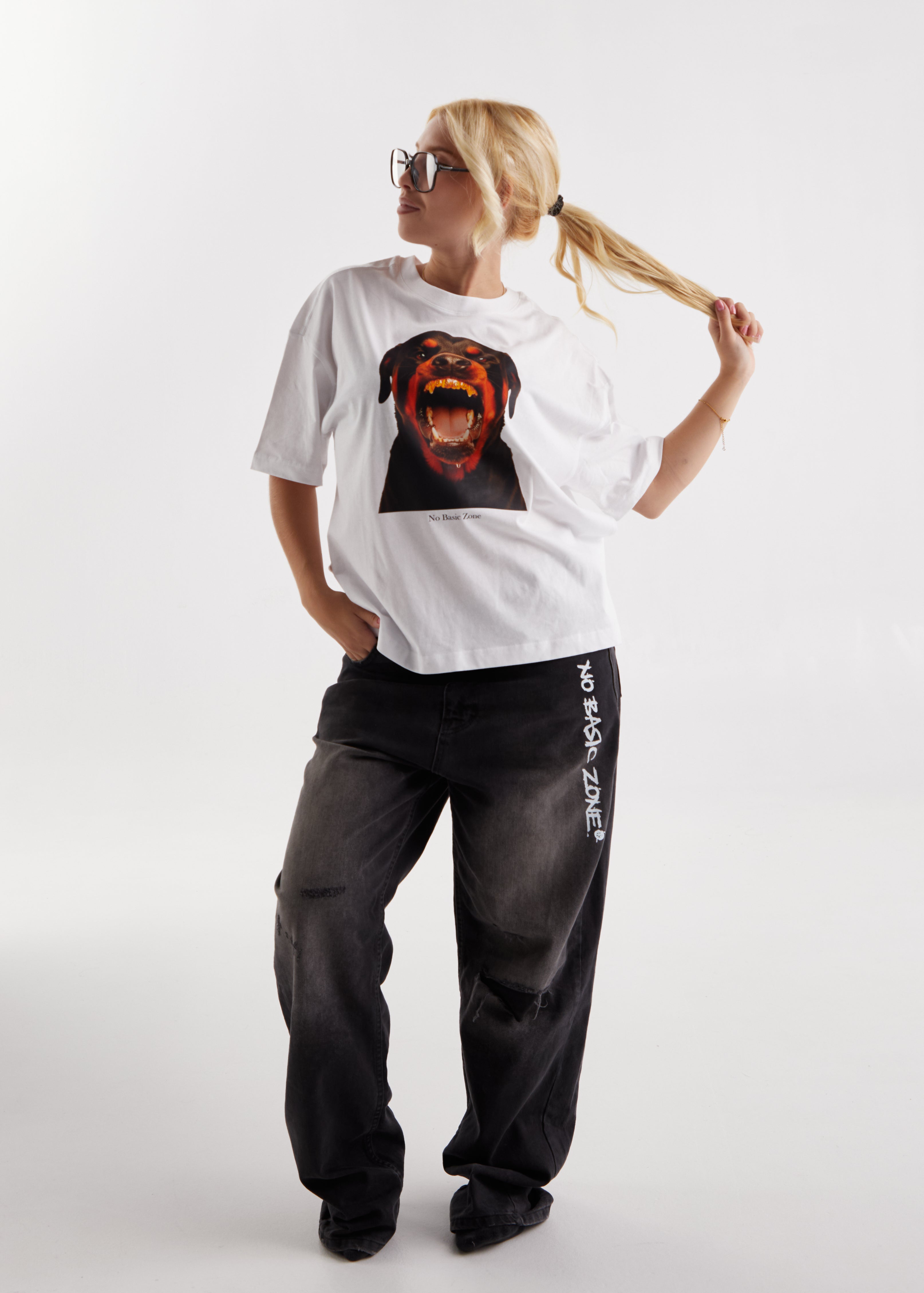 ROW DOG // WHITE T-SHIRT