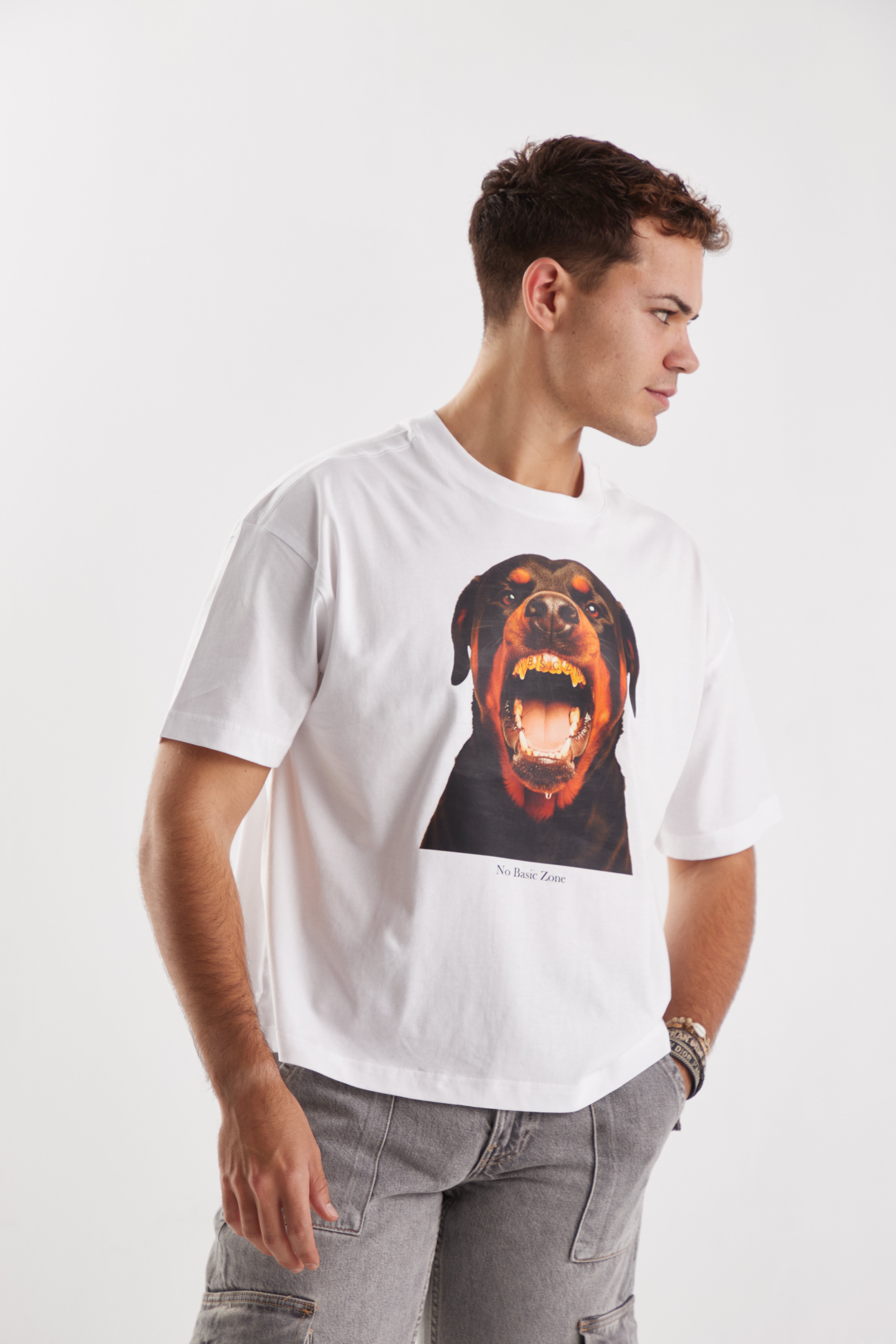 ROW DOG // WHITE T-SHIRT