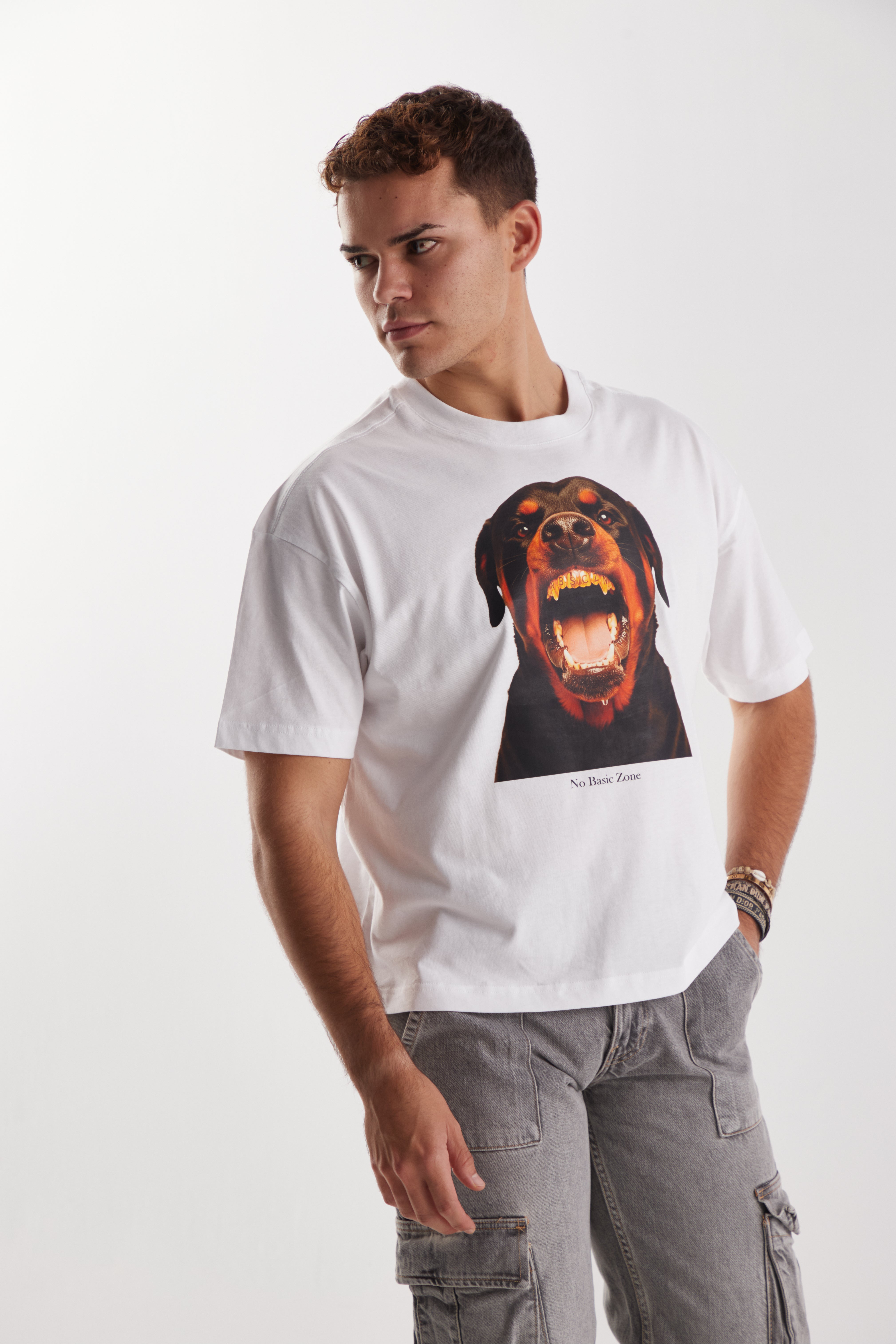 ROW DOG // WHITE T-SHIRT