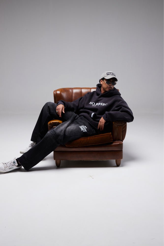 HUSTLER SPIRIT // ASPHALT HOODIE - No Basic Zone