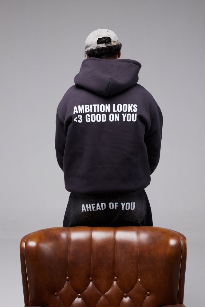 HUSTLER SPIRIT // ASPHALT HOODIE - No Basic Zone