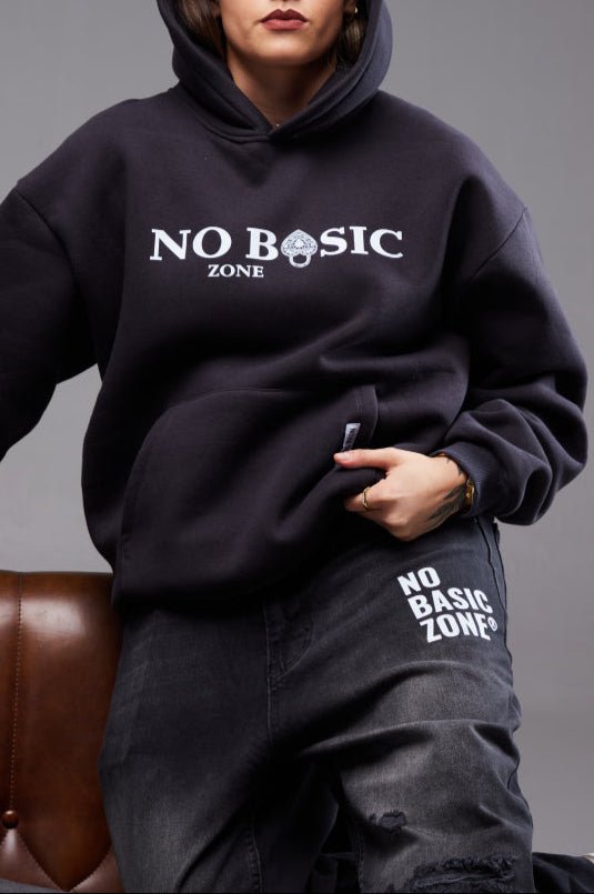 HUSTLER SPIRIT // ASPHALT HOODIE - No Basic Zone