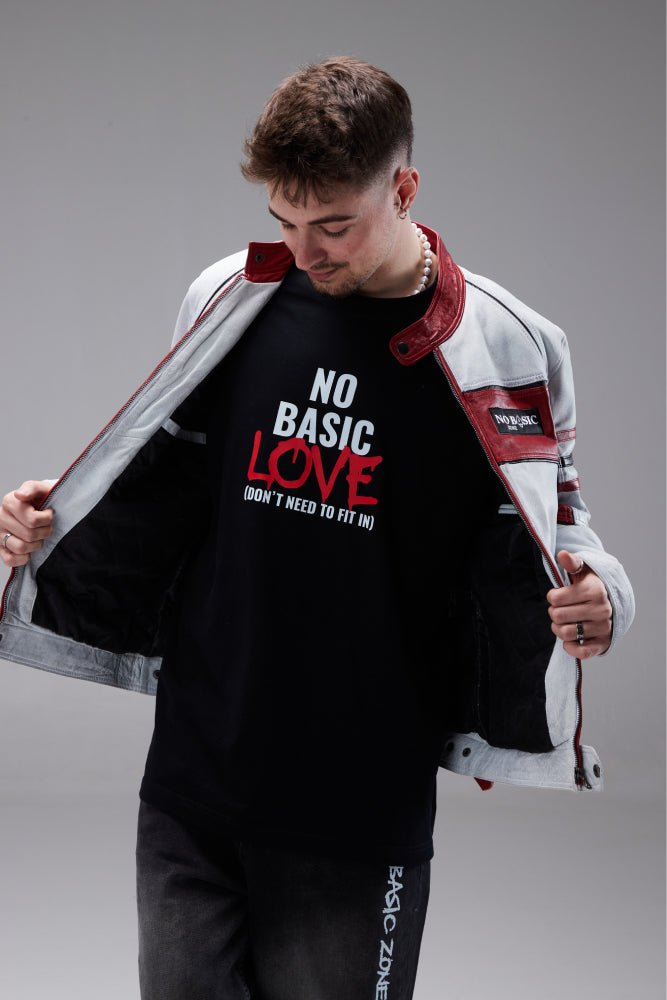 NO LABELS // BLACK T-SHIRT - No Basic Zone