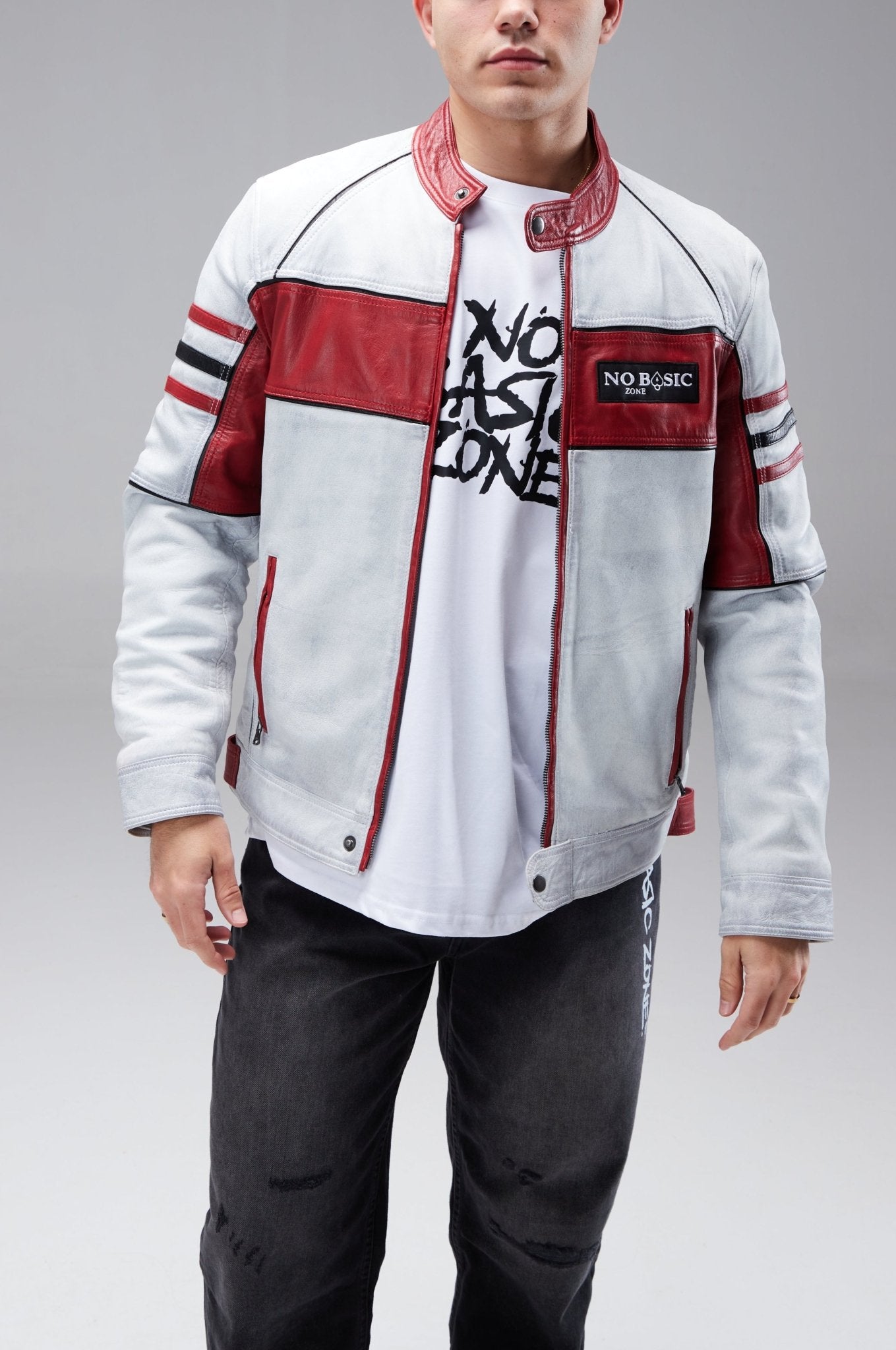 WHITE STRIKE // LIMITED EDITION JACKET - No Basic Zone