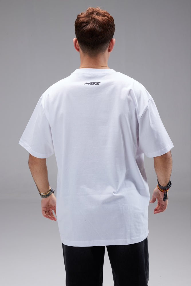 ALPHA MINDSET // WHITE MODE T-SHIRT - No Basic Zone