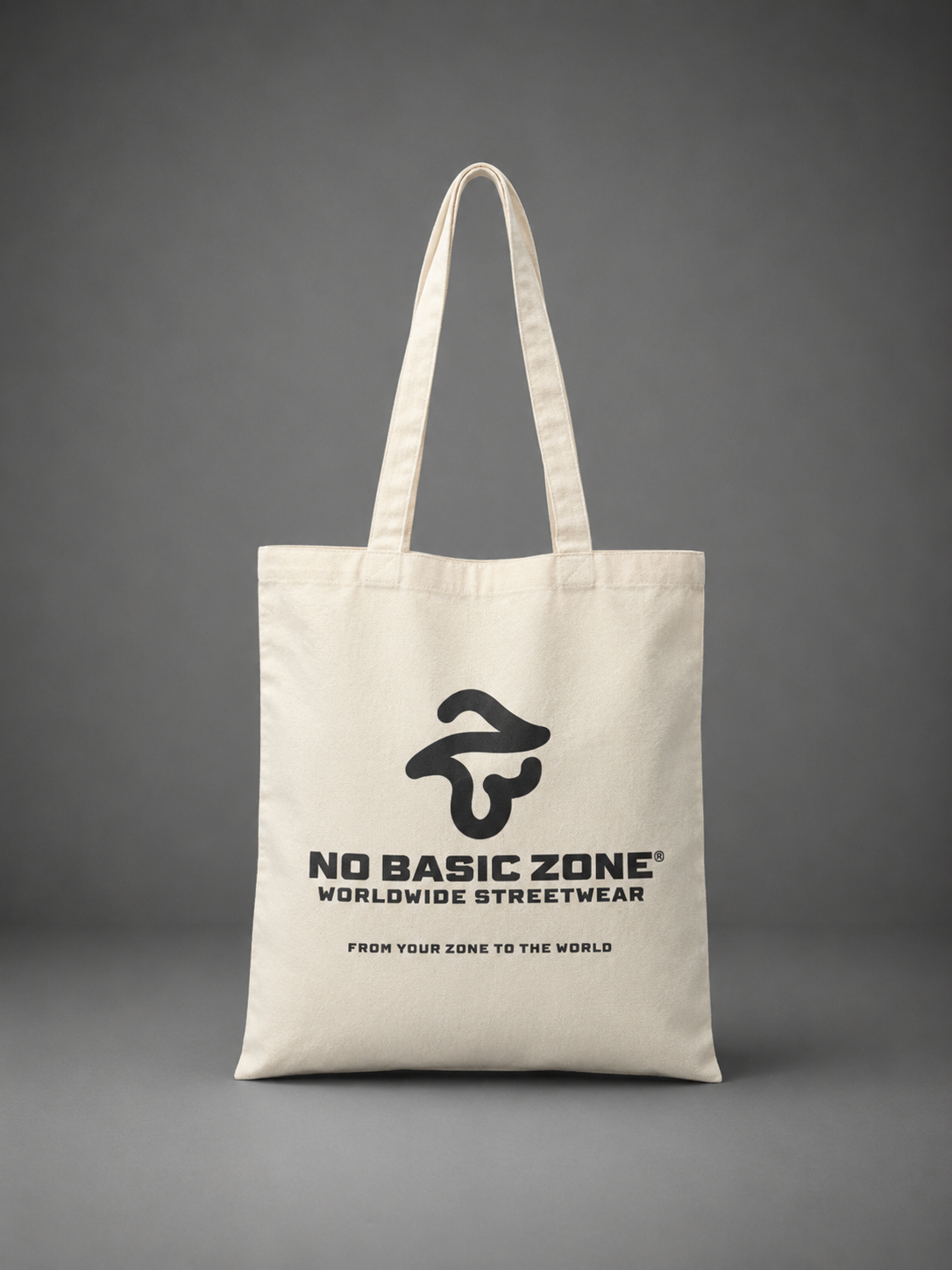 Bolsa tote No Basic Zone NBZ de gran tamaño, con diseño resistente y estilo moderno, ideal para llevar objetos personales.