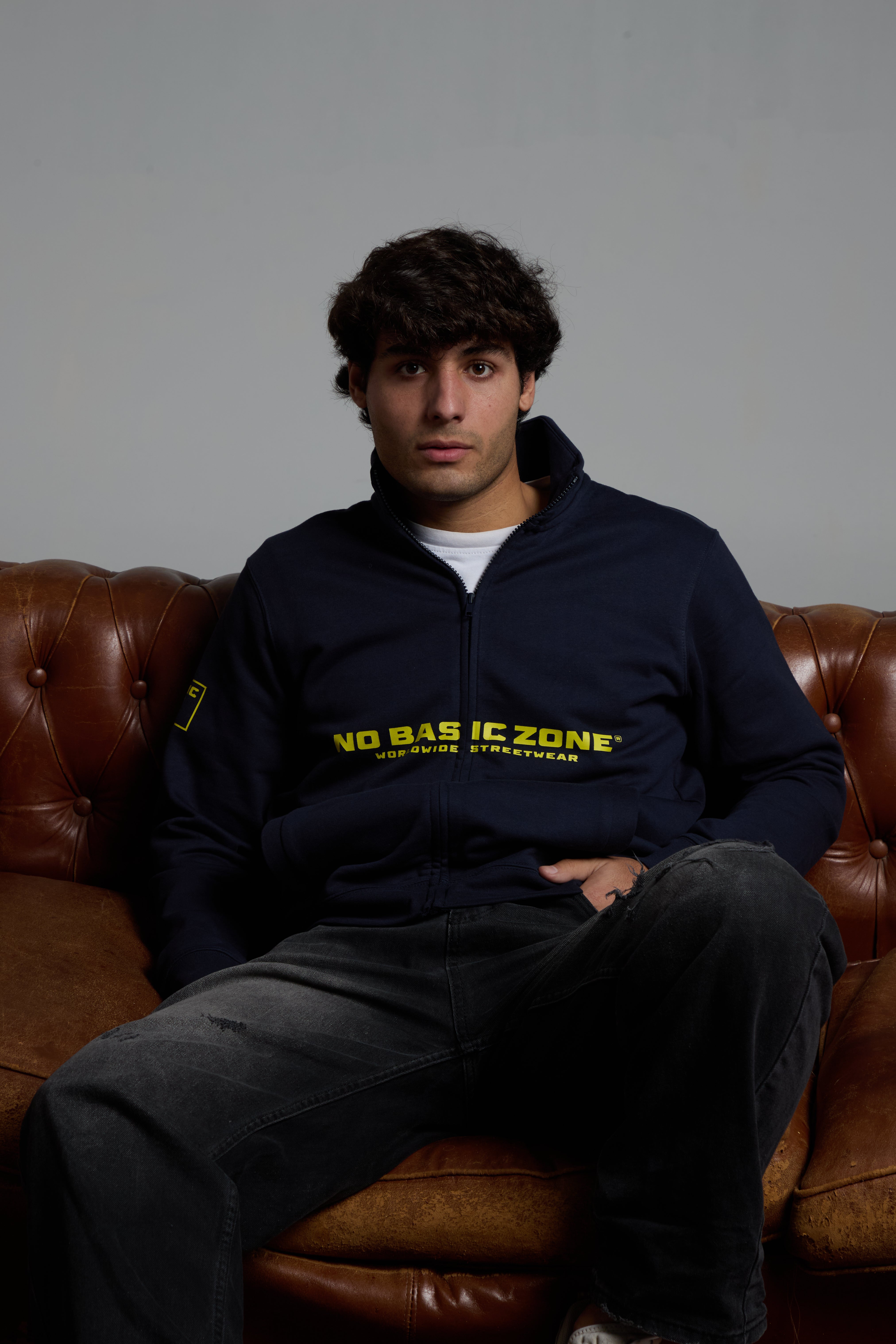 NBZ BLUEYELLOW// TRACK JACKET - No Basic Zone