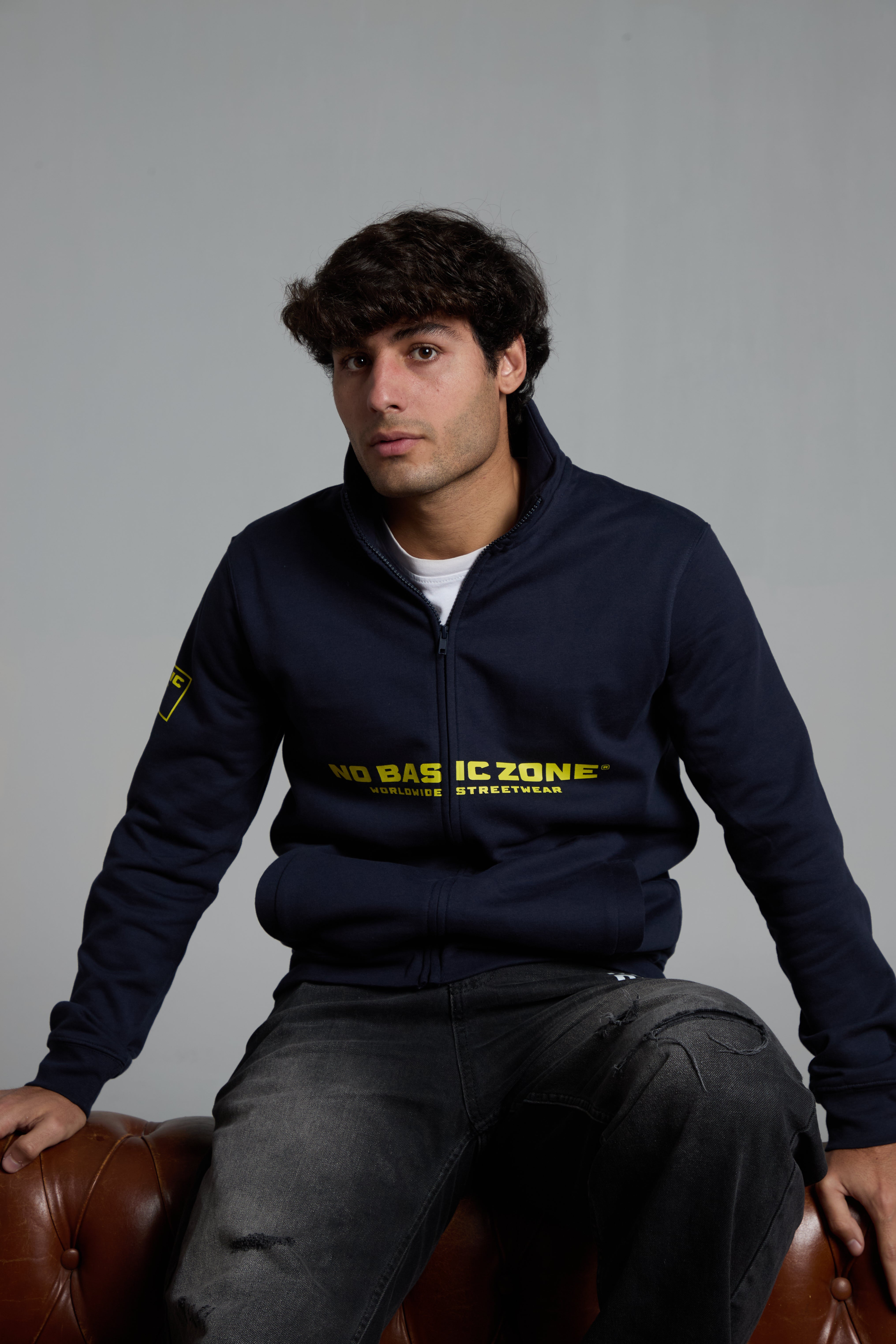 NBZ BLUEYELLOW// TRACK JACKET - No Basic Zone