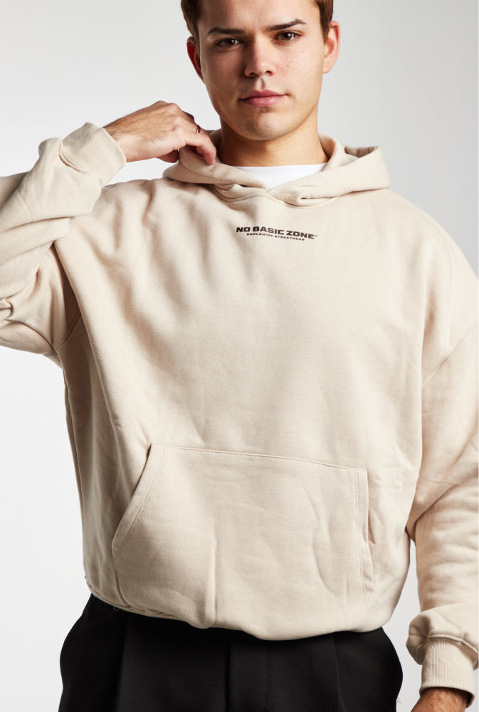 WORLDWIDE  // BEIGE HOODIE