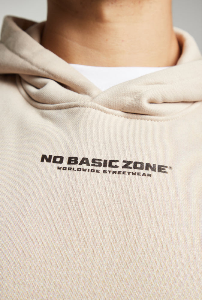 WORLDWIDE  // BEIGE HOODIE