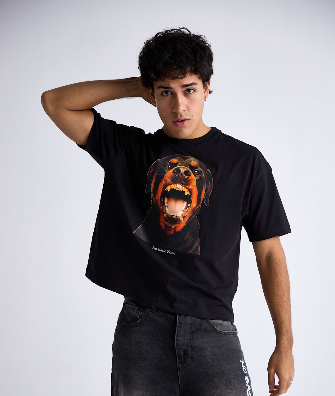 ROW DOG // BLACK T-SHIRT