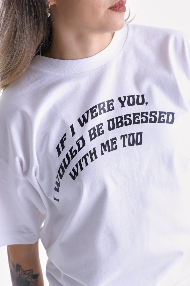 EGO TRIP // WHITE T-SHIRT - No Basic Zone