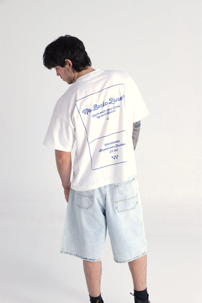 NAPKIN // WHITE T-SHIRT - No Basic Zone