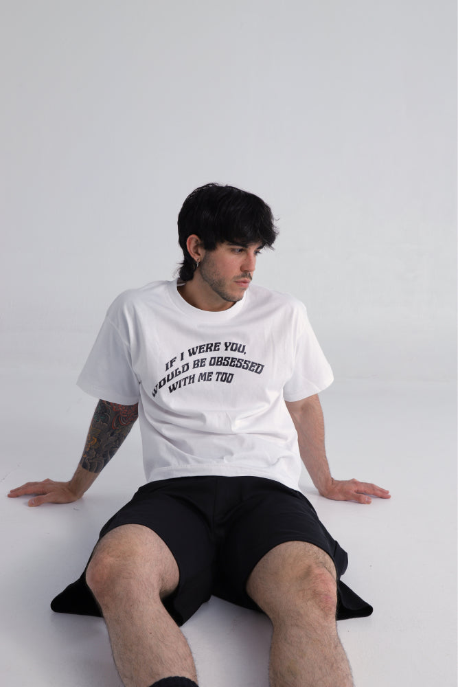 EGO TRIP // WHITE T-SHIRT - No Basic Zone