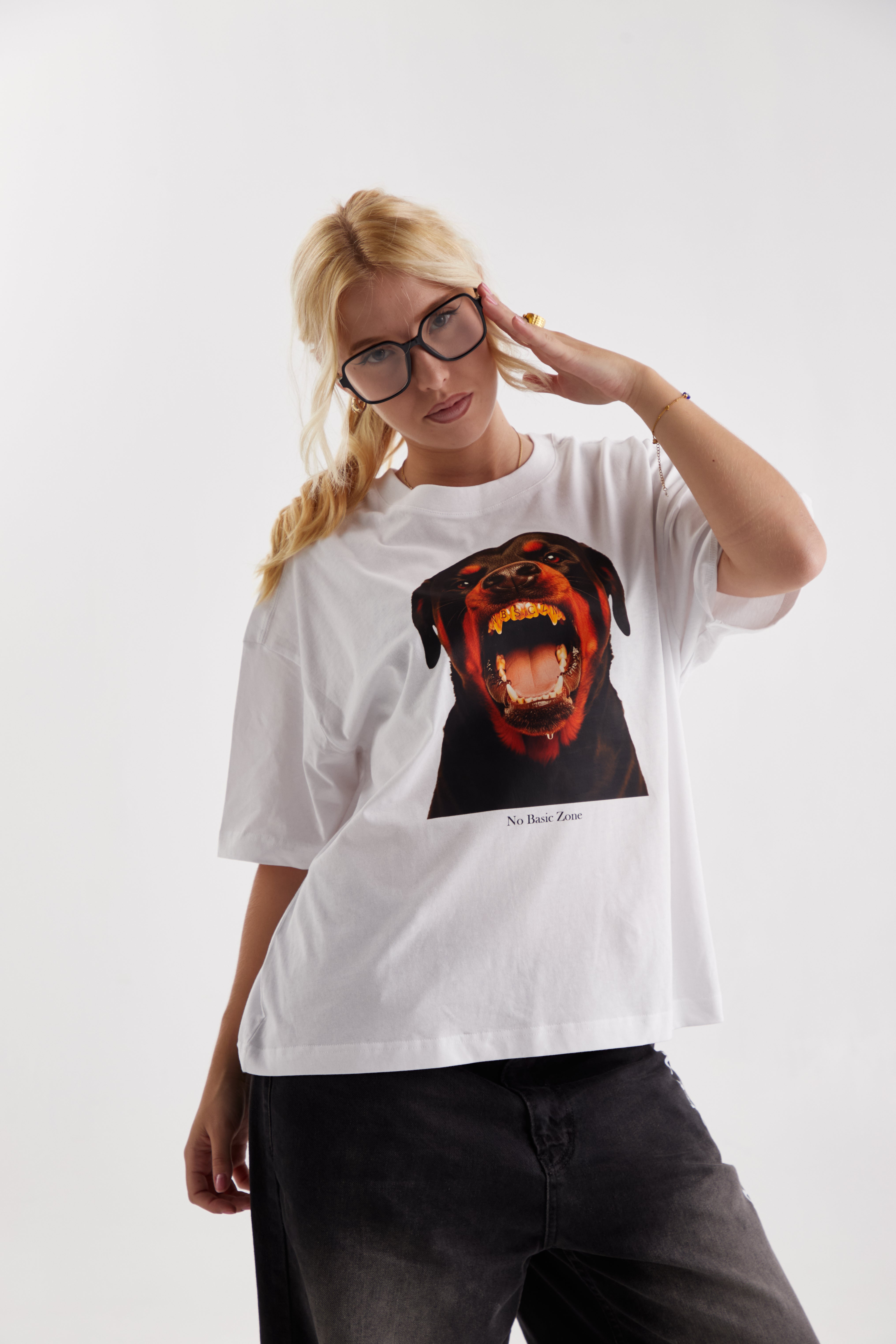 ROW DOG // WHITE T-SHIRT