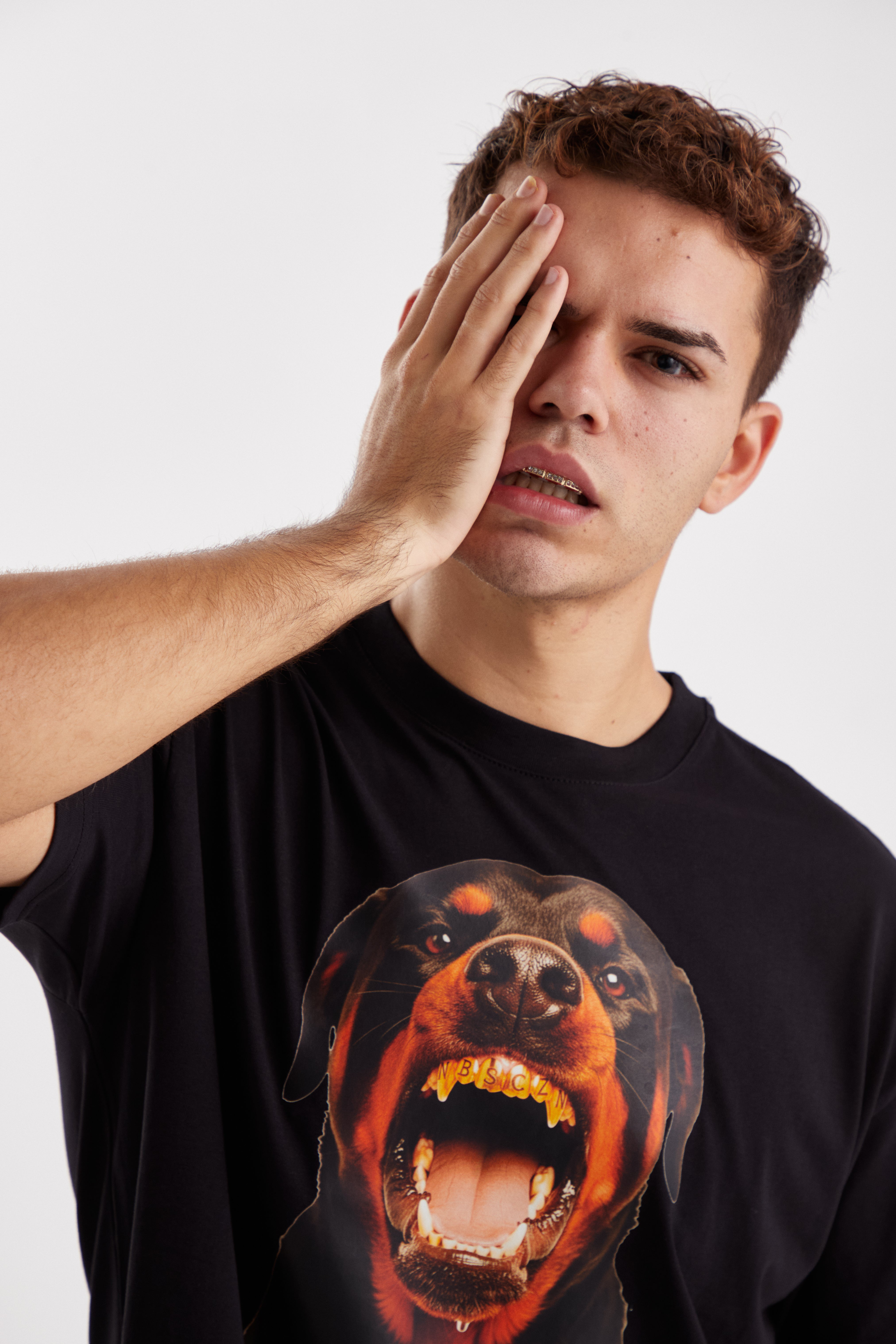 ROW DOG // BLACK T-SHIRT