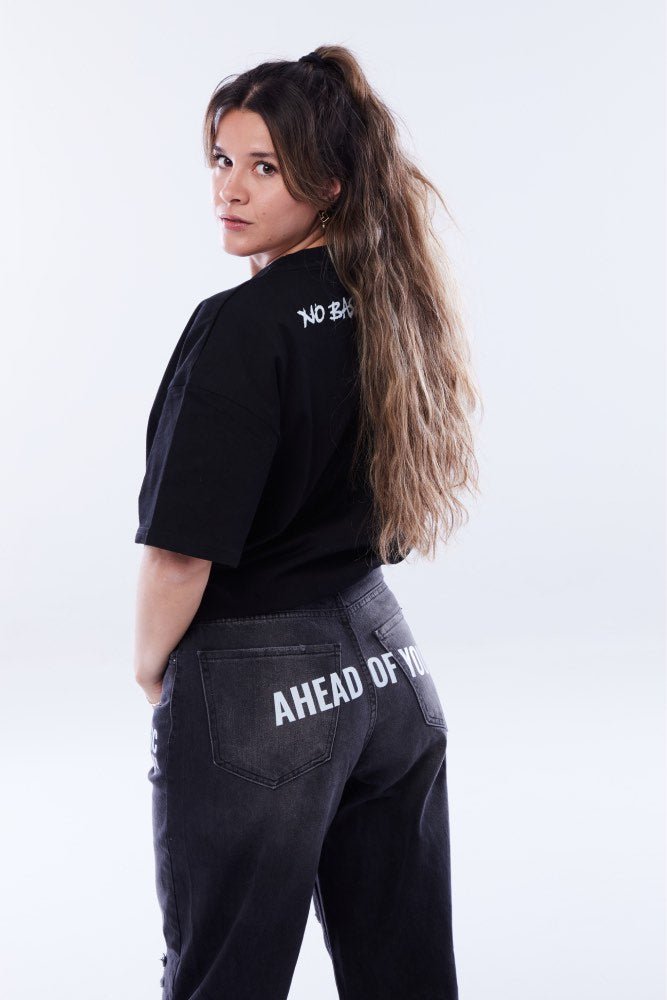 SELF-MADE ENERGY  // BLACK T-SHIRT - No Basic Zone