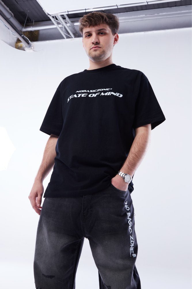 ELEVATED THINKING // BLACK MODE T-SHIRT - No Basic Zone
