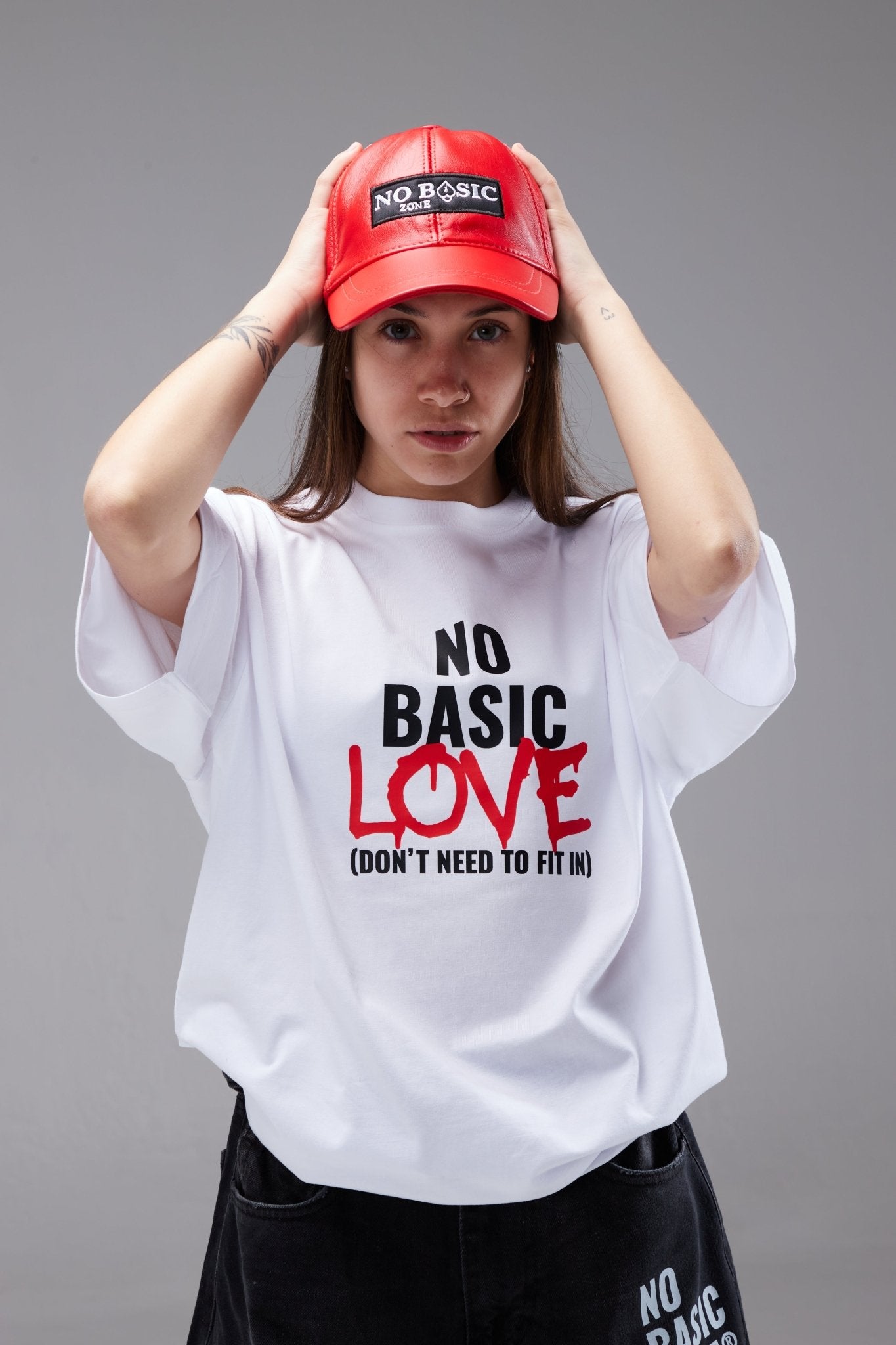 NO LABELS // WHITE T-SHIRT - No Basic Zone