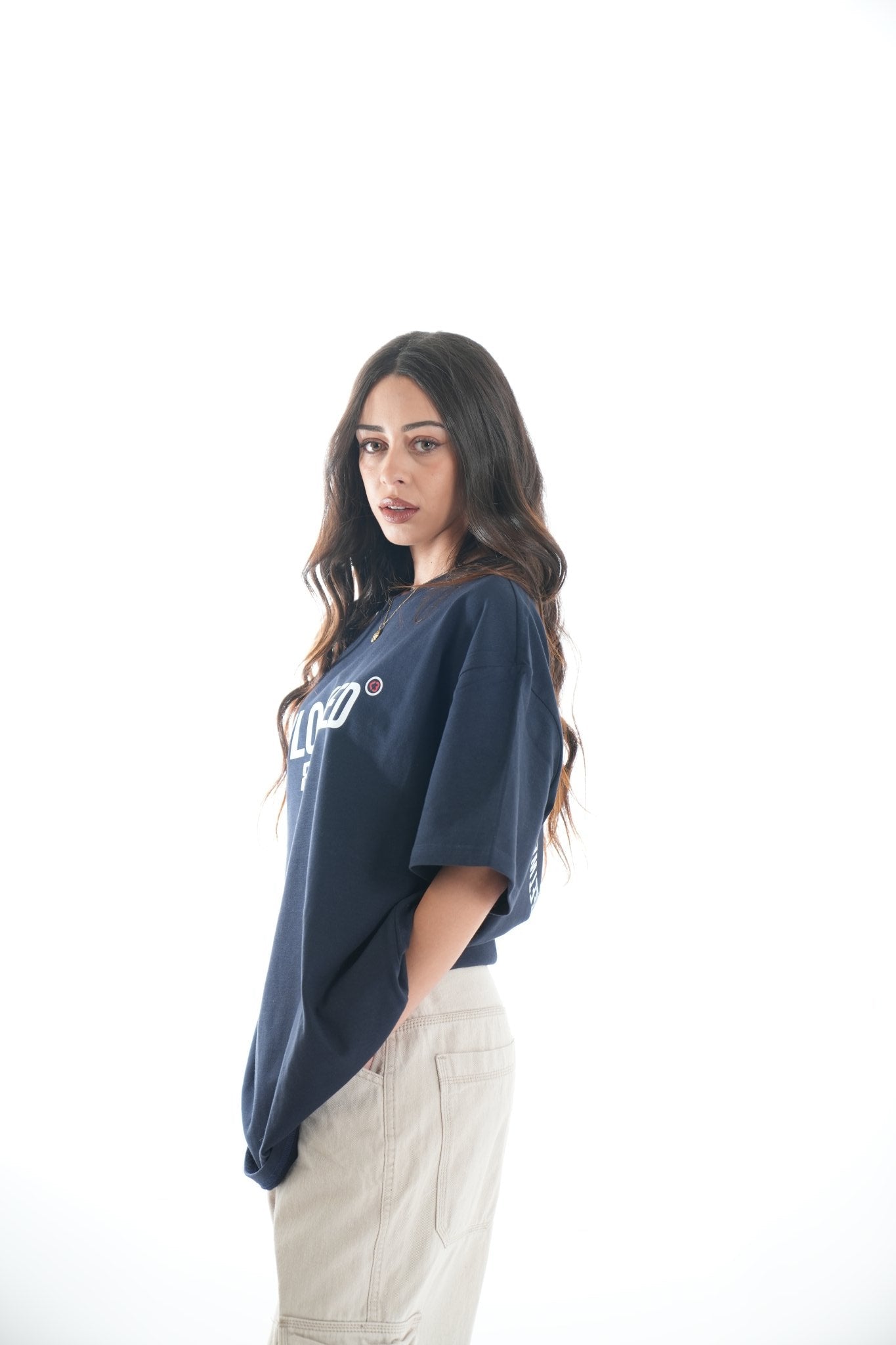 WAVE T-SHIRT NAVY BLUE