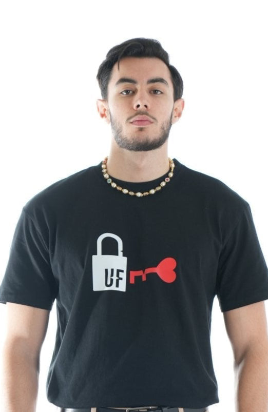 UNLOCKED LOVE T-SHIRT BLACK