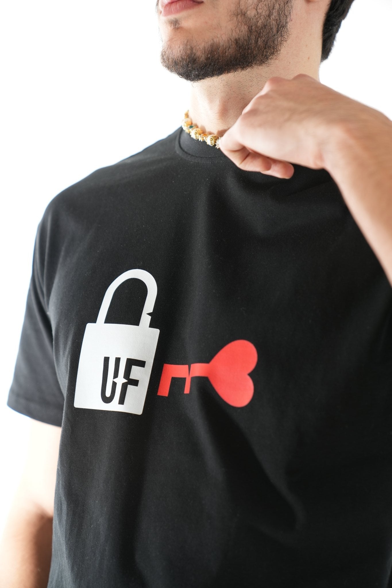 UNLOCKED LOVE T-SHIRT BLACK