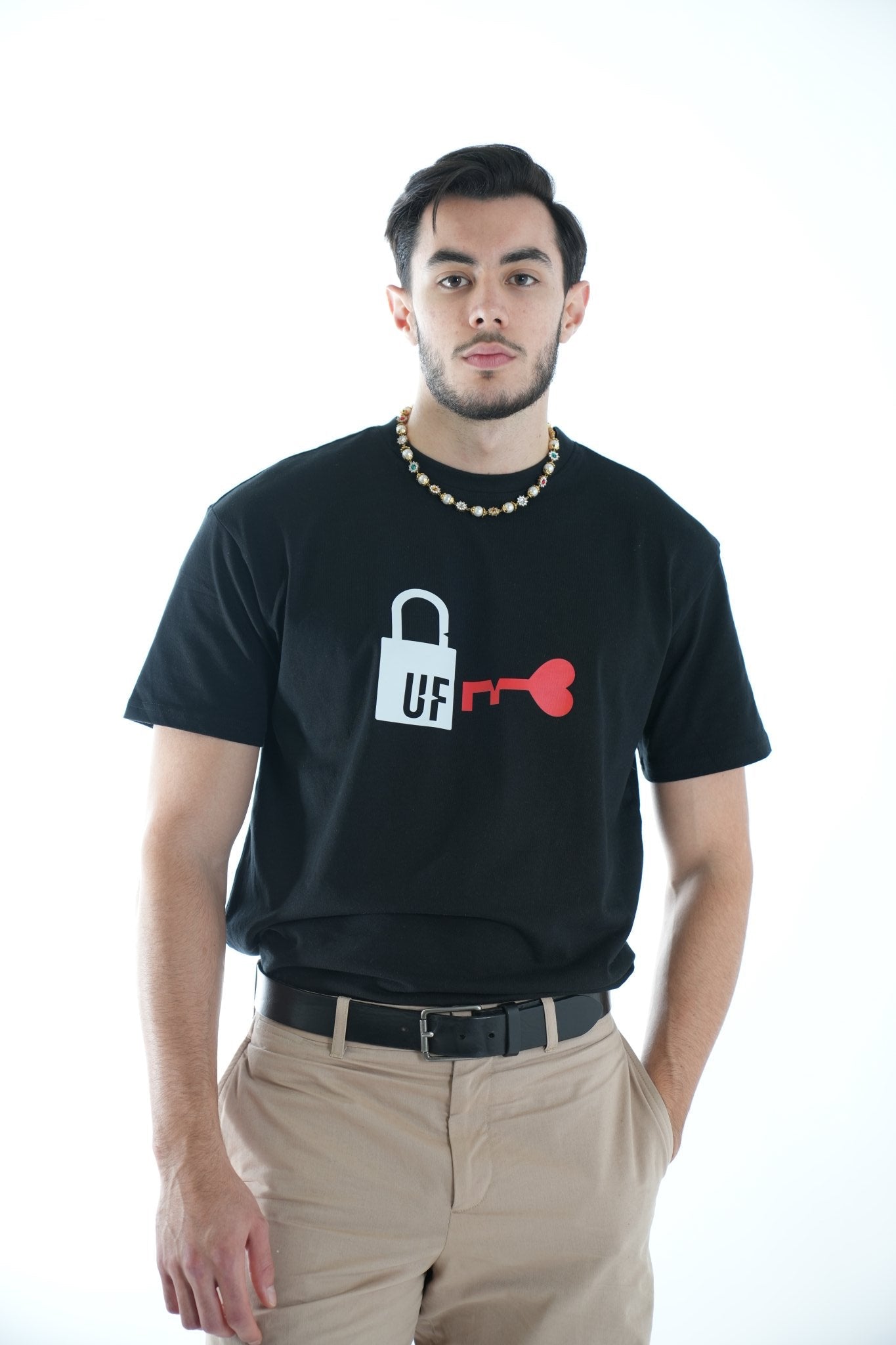 UNLOCKED LOVE T-SHIRT BLACK