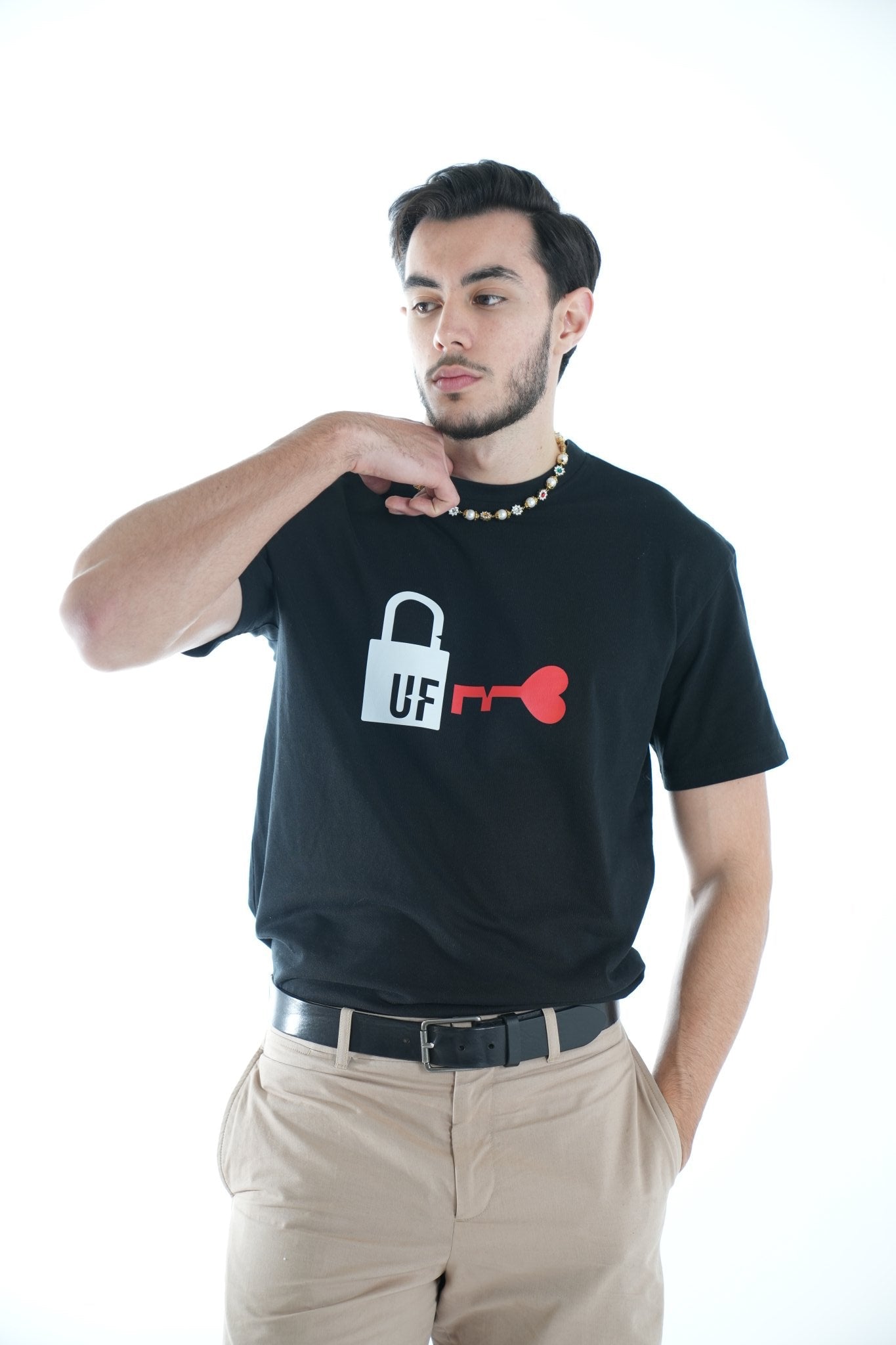 UNLOCKED LOVE T-SHIRT BLACK