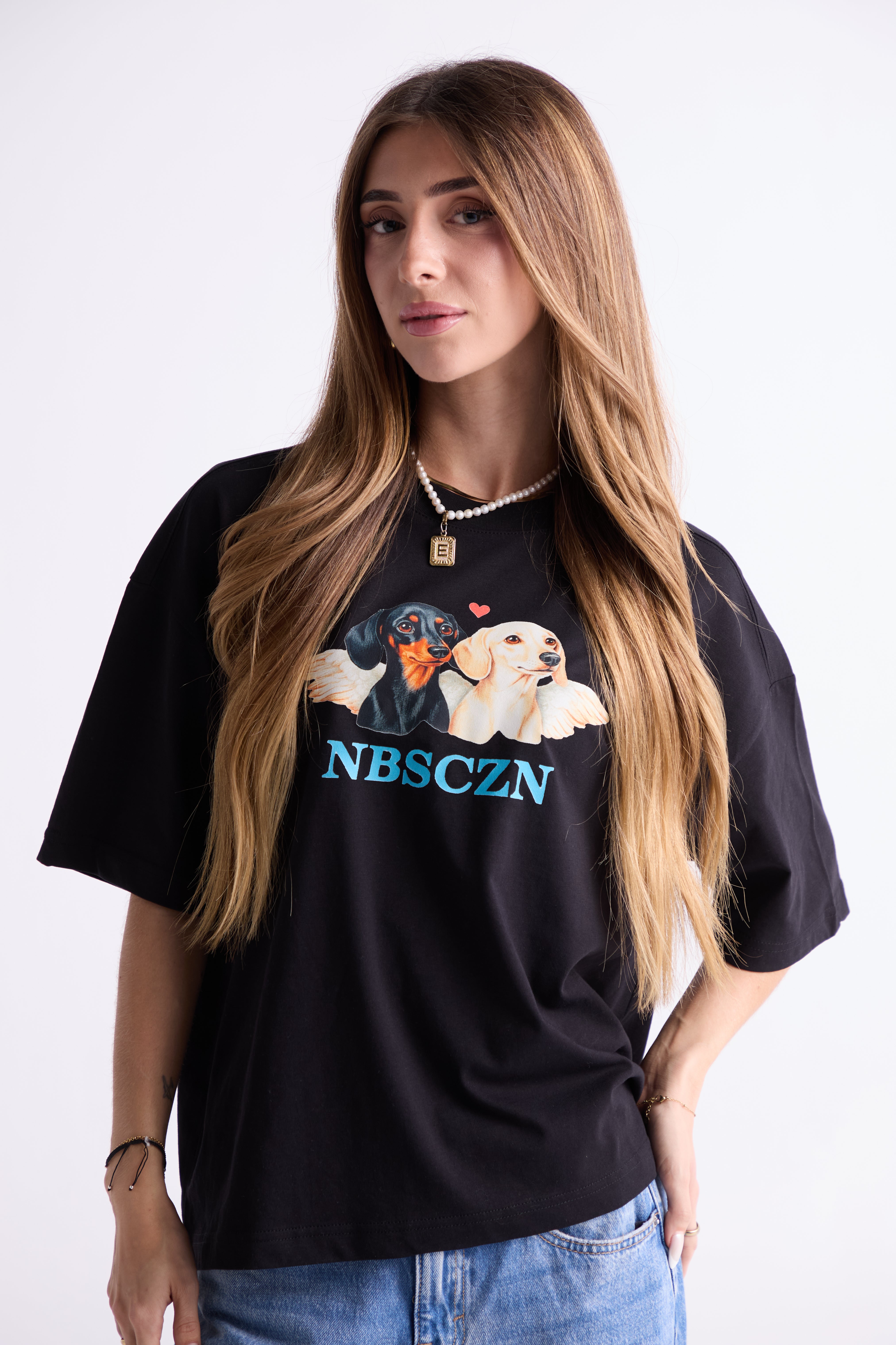 CHERUB DOGS // BLACK T-SHIRT